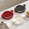 Herramienta Desmenuzadora de Pollo Manual Desmenuzadora de Pollo con Tapa Transparente Herramienta de Cocina Multiusos para Cerdo Res Pescado Ensaladas Mascota