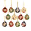 2D Christmas Hanging Ornament for Holiday Tree Decor and Party Favors