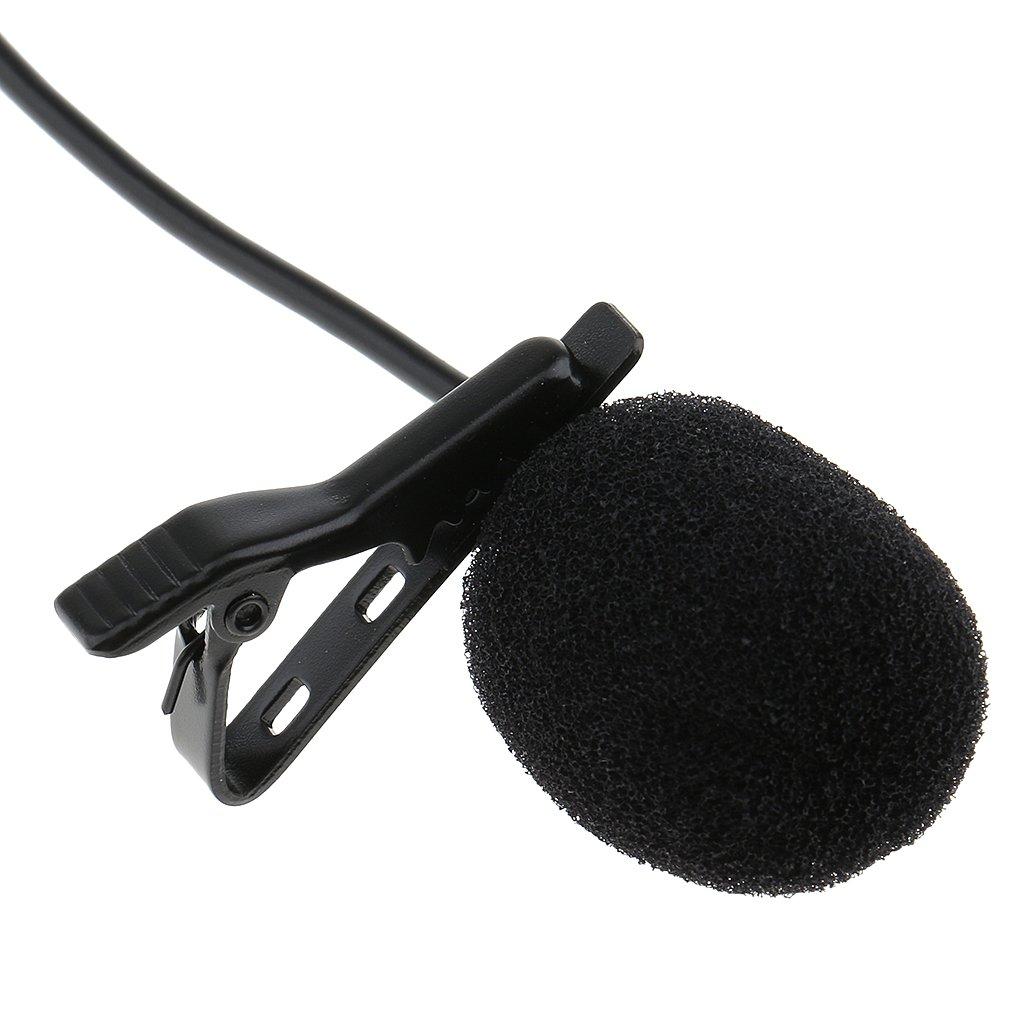 Phantasmia Lavalier Microphone 3.5mm 3Pin XLR 4Pin Compatibility 1m Cable Clip Condenser Unidirectional Vocal Speech Dance Sports Instrumental Solo