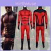 Daredevil Tiger White Cosplay Bodysuit Costume Jumpsuit Halloween Gift Party