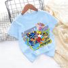 Cool TShirt Skye Chase Summer Oneck Tops Boy Girl Number Tees Animal Baby Birthday Clothes Cartoon Casuals Tops