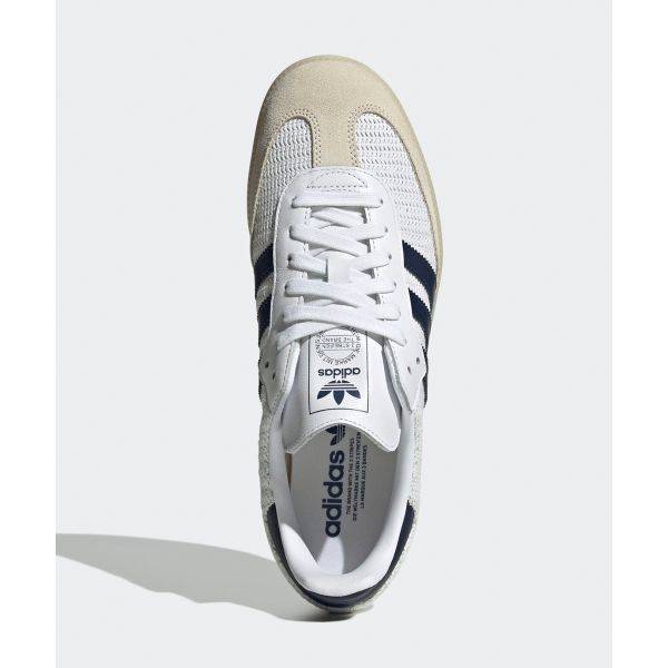 adidas Samba OG White Night Indigo Cream Unisex Spor Ayakkabıları Bulut Beyazı Krem Beyaz JH5633
