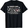 Puerto Rico La Isla Del Encanto Puerto Rican Flag Retro TShirt Unisex Oneck Short Sleeve Printed Tees Fashion Streetwear Tees