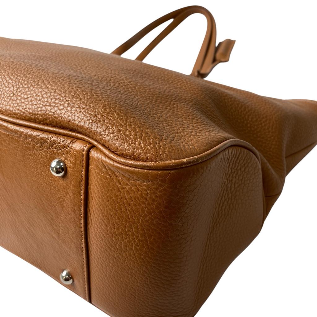 Used PELLE MORBIDATote Bag Brown Leather Women