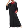 Summer Women's Fashion Casual Satin Ruffle Sleeve Ruched Long Maxi Dress for European American