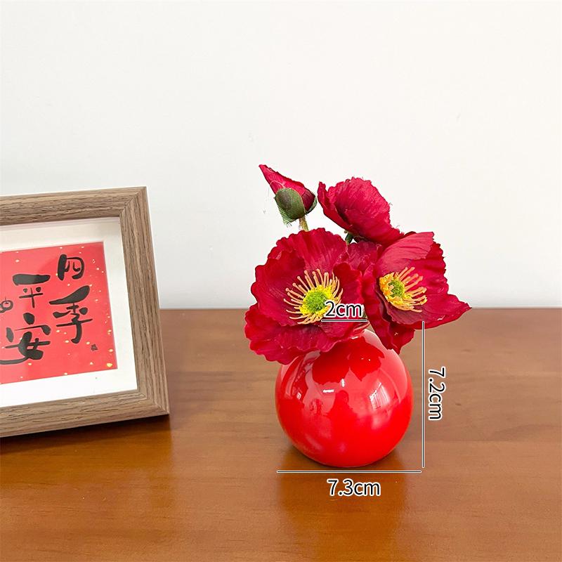 Chinese New Year Decoration Wedding Decoration Horse Year Decoration Flower Vase Hug Bucket Spring Festival Home Decor