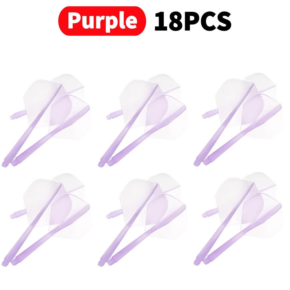 3-30Pcs 2BA Darts Tail Durable Anti-fall Darts Flights Transparent Plastic Darts Shafts Dart Throwing Entertainment Games