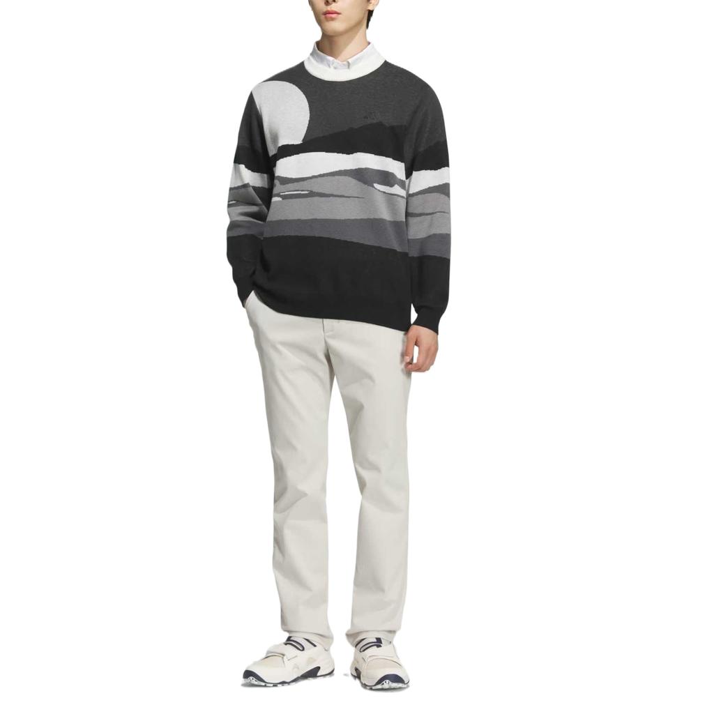 Adidas Sweaters Men's Gray Crew Neck Moderate JM2933