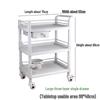Multi-Function ABS Beauty & Medicine Cart