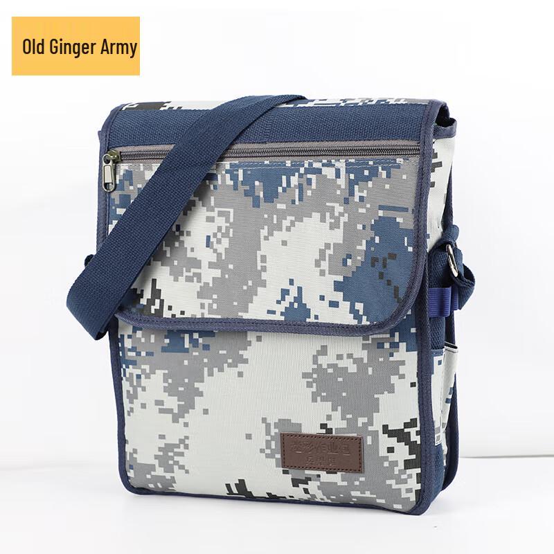 Military Camouflage Crossbody Work Bag
