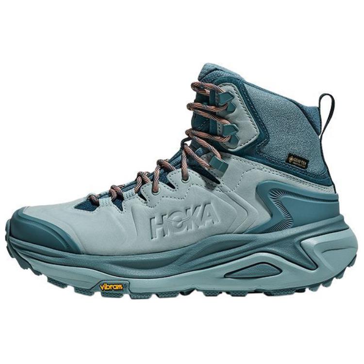 Hoka One One Kaha 3 Gtx Comfortable Durable Non-Slip Wear-Resistant Mid-Top Hiking Shoes Women Hiking Shoes Blue 1162531-MRZ