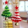 Felt Cloth Hanging Pendant Hanging Christmas Tree Ornaments DIY Christmas Tree Bell Pendant  Home