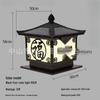 European Style Solar Pillar Lamp