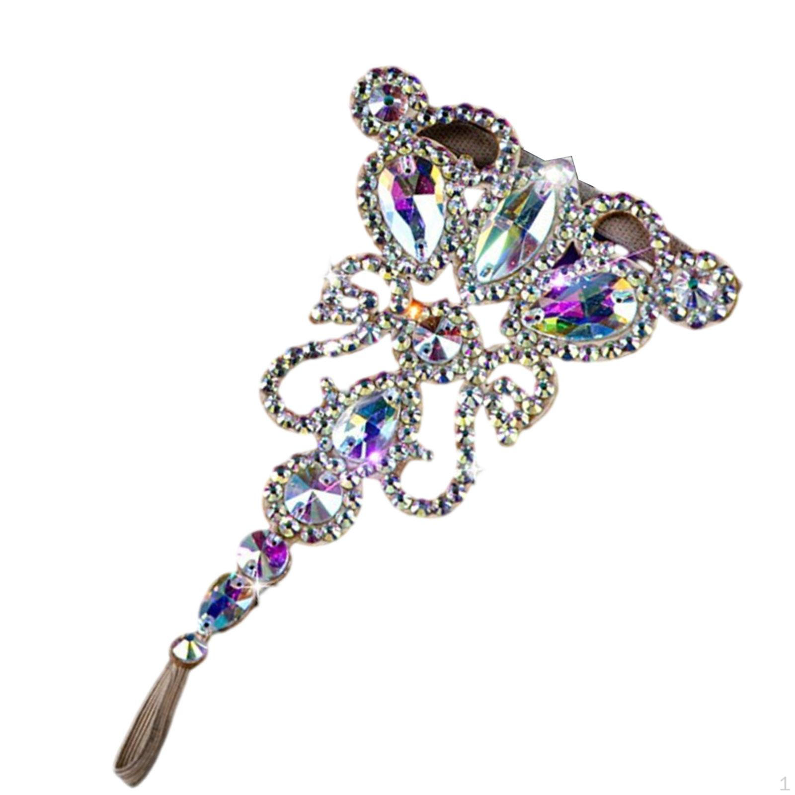 

Браслет для танца живота для женщин, кольца для ног, блестящие стразы, ювелирные аксессуары, сценические аксессуары