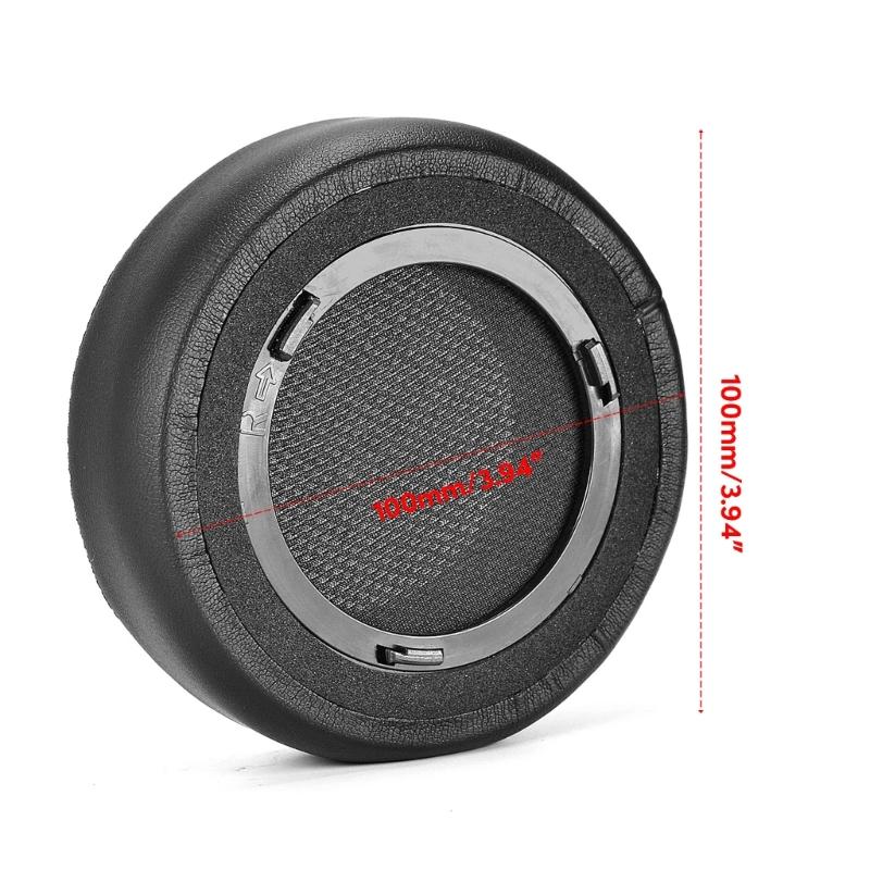 Almofadas de ouvido de gel de resfriamento de conforto aprimorado para fone de ouvido de jogos Virtuoso B Almofadas de ouvido de espessura de bloqueio de ruído