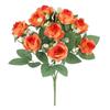 DIY Artificial Rose Bouquet 10 Heads Artificial Camellia Peony Flowers  Home Decor