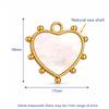 3Pcs Stainless Steel Heart/Butterfly/Star Charms Natural Seashell Waterproof Pendants DIY Women Necklace/Earrings Jewelry Making