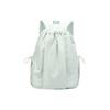 New Washable Fabric Patchwork With PU Backpack Medium Unisex Mint 192518155U-5