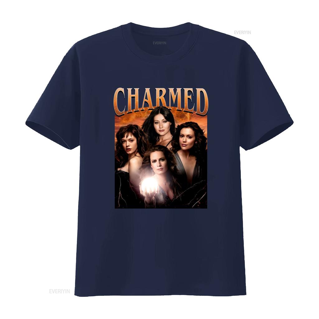 Maglietta Vintage Charmed Serie TV Perfetta per l'Uso Quotidiano Disponibile in Tutte le Taglie S 4XL vintage Lavata Unisex Leggermente homme