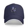 Genshin Impact Raiden Shogun Baseball Cap Black Embroidered Anime Character Hat Adjustable Mesh Trucker Style for Fans