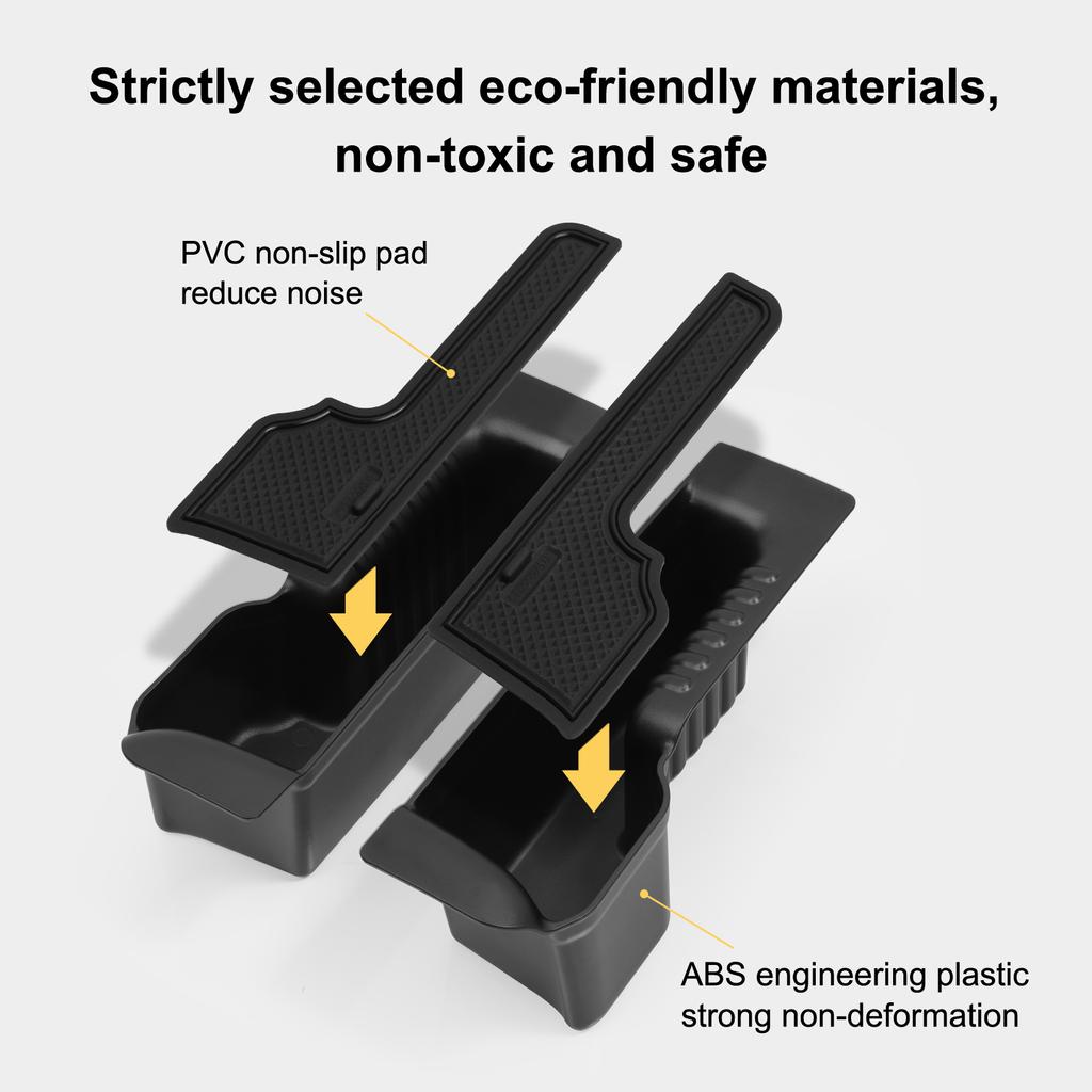 for Ford Maverick 2022-2025 Door Side Storage Box Front Rear Door Handle Tray Organizer Tidying Car Accessories