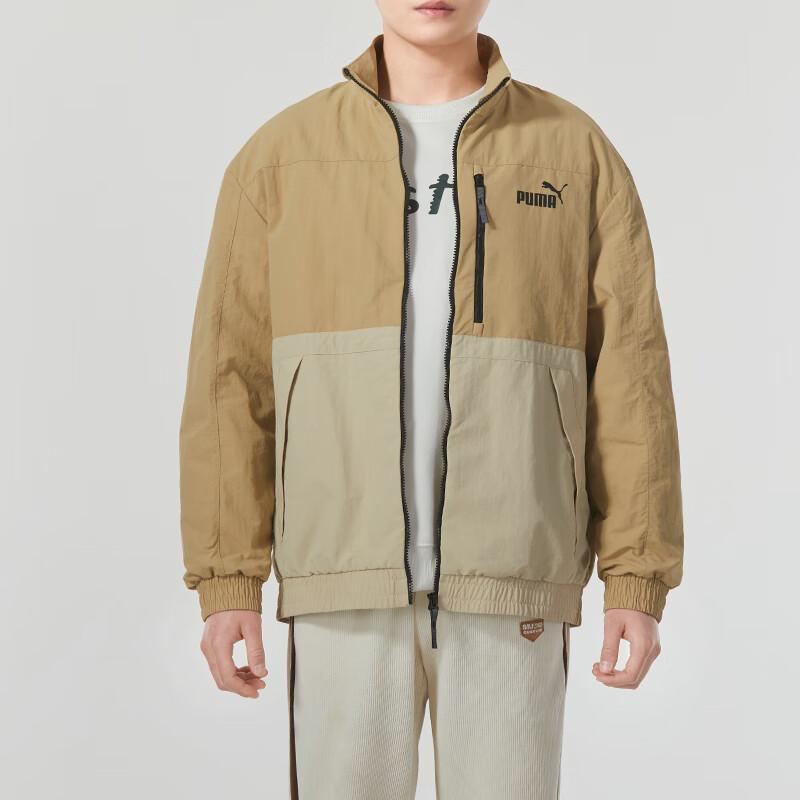 New PUMA Jackets & Coats Men's Khaki 627117-83
