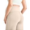 Maternity Yoga Pants, With A Belly Pocket, Stretchy Wide-leg Work/casual Pants, Maternity Loungewear Pants