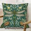 2D Flat Printing  Short Plush Decor Pillowcase Only Plane Print