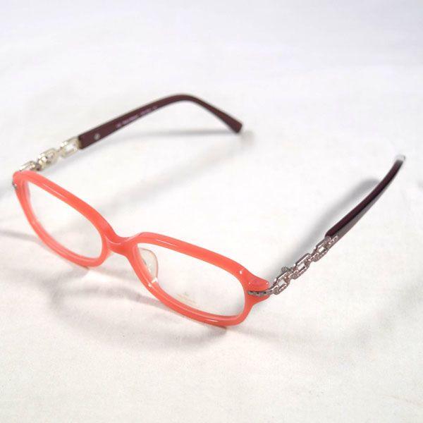Used Vivienne Westwood / Vivienne Westwood Glasses ORB Chain Motif Pink 5215 [Sunglasses/Glasses/Glasses] [Unused]
