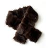 Faux Fur Winter Hat Scarf Set Thick Warm Fisherman Hat Scarf Fashion Plush Snood Scarf  Women