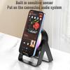 Multifunction 4 IN 1 Wireless Induction Audio Bluetooth Speaker, 360° Rotation Stand with LED-Universal Speaker Stands