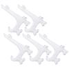 UK 5 X Plastic Display Stand Plate Easel Book Or Tablet Easels Flat Item Holders