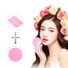 Facial Sponge Compressed,120 Count PVA Professional Makeup Removal Round Face Wash Sponges Spa Pads Exfoliating Cleansing for Women,Pink