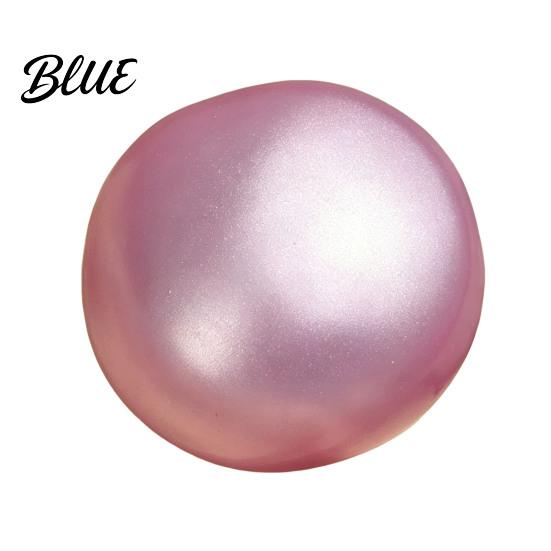 Hand Therapy Squeeze Balls Shapeable Pearlescent Ball Fidget Toy Anxiety Relief Clear Tactile Sensory Toy Fake Fruit Inside Stress for Kids Adults