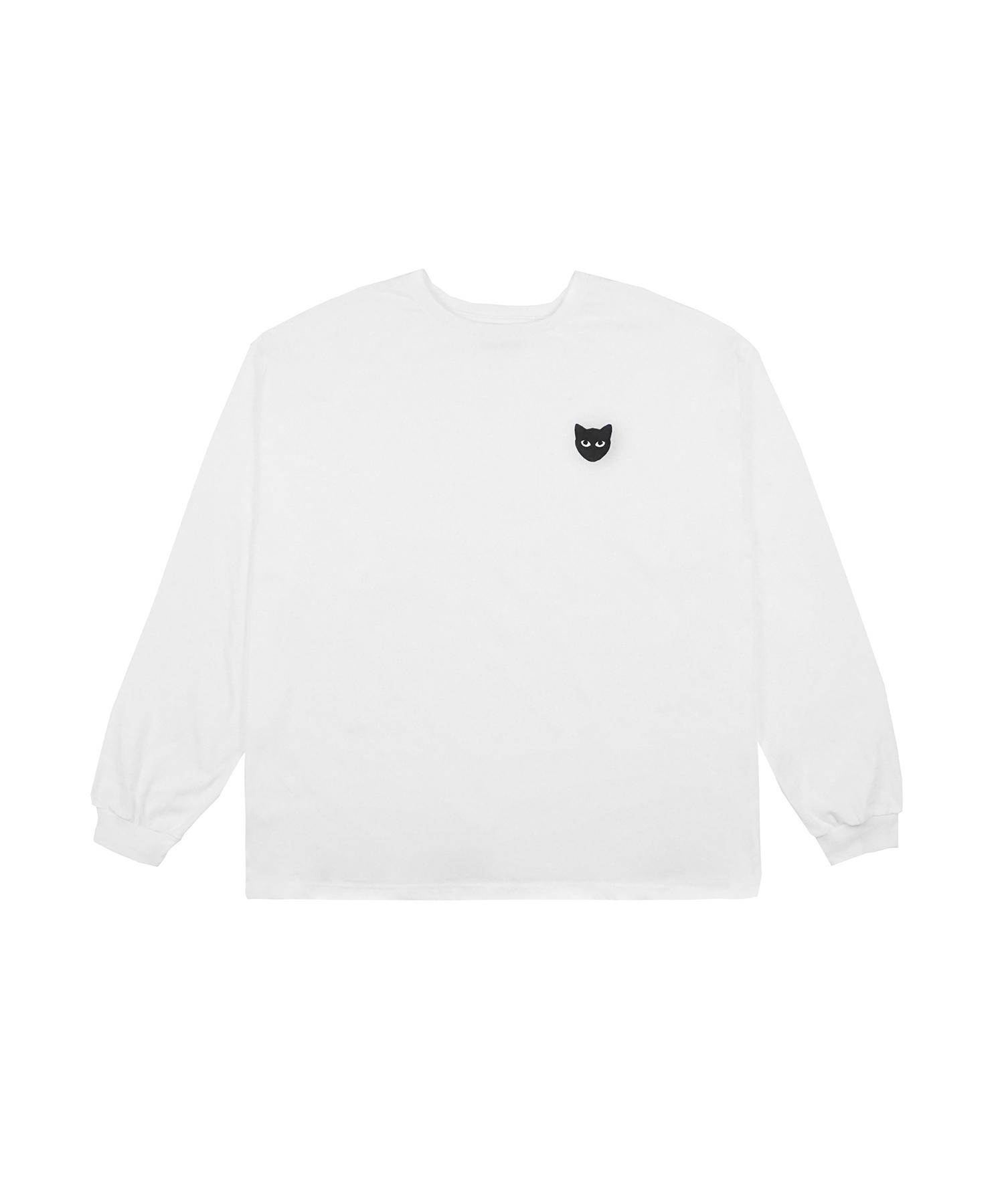 Etosome Cat Patch Long Sleeve (White) White/1