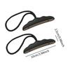 2Pcs Kayaking Accessories Kayak Handles Toggle Boat Rope Handles Lightweight Sleek Universal with Cord for Rowing Surfing