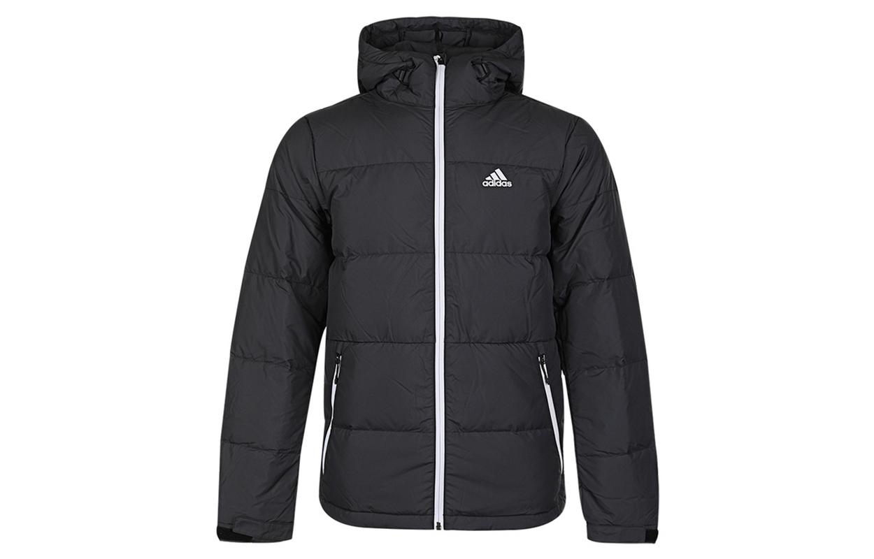 Мужские пуховики Adidas Черные С капюшоном Утепленные Другие GF0063 M