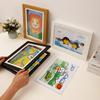 A4 Paper Kids Art Frames Magnetic Front Open Changeable Display Home Decor Kids Frametory for Poster Photo Drawing Pictures Gift