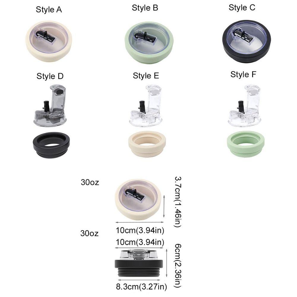 Auslaufsicherer Becher mit Klappdeckel und Strohhalm 30oz Becherdeckel Ersatzdeckel für Sportarena