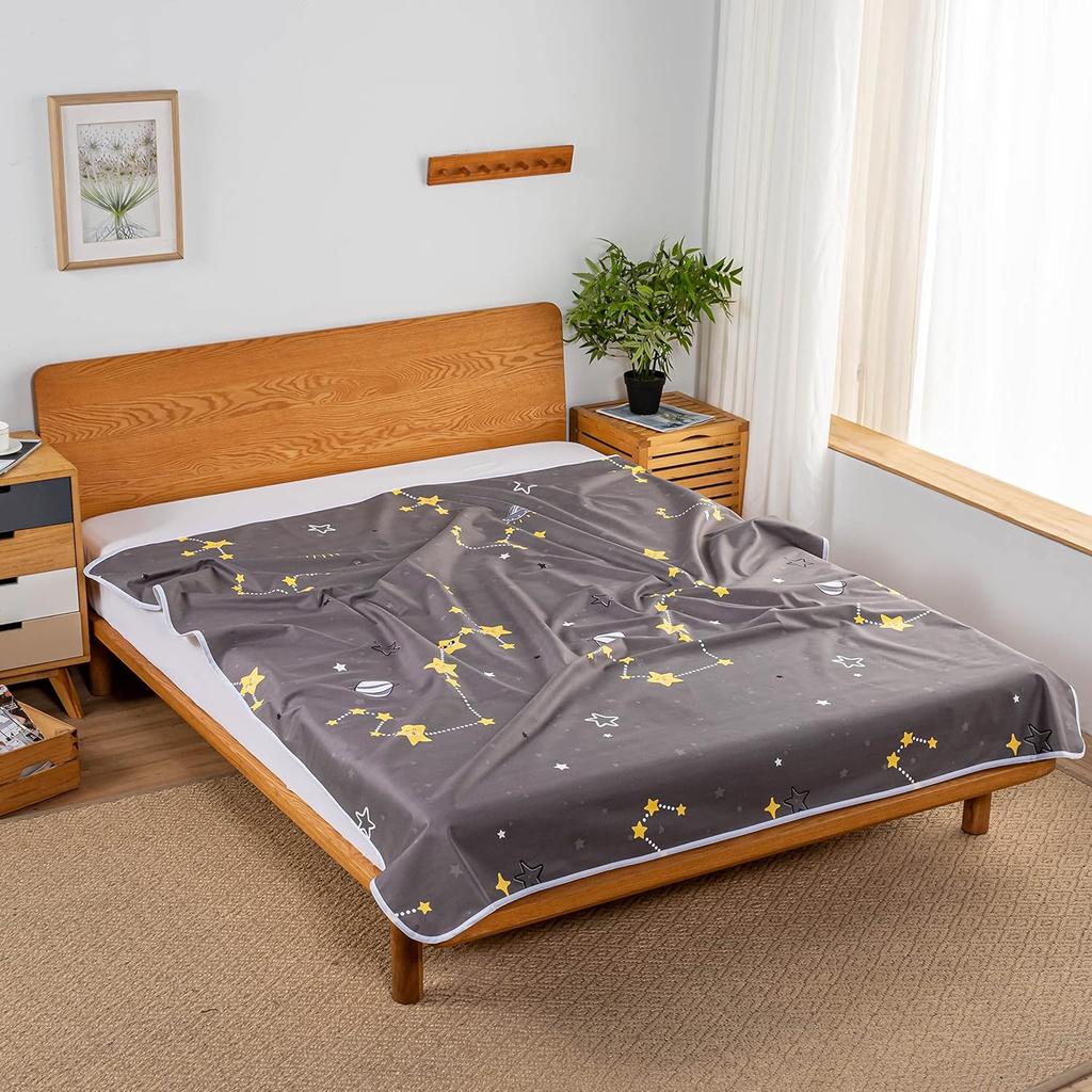 Inkontinenz Bettlaken Waschbare Bettwäsche Groß Wiederverwendbar Wasserdicht Matratzenschoner, Pipipads für Erwachsene Ältere Haustiere oder Kinder Bettnässen Bettlaken