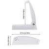 Rounded Baggage Door Clip White Door Clip Bracket Compartment Lock  Motorhome