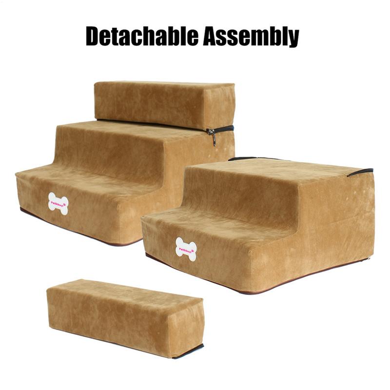 Foldable Dog Sofa Stairs Pet 2/3 Steps Stairs for Small Dog Cat Ramp Ladder Anti-slip Bed Stairs Pet Supplies Dropshipping