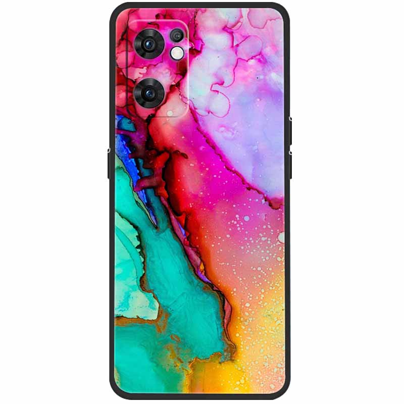 Hülle für Oppo Find X5 Lite Hülle Katze Weiches Silikon TPU Rückabdeckungen für Oppo Find X5 Lite 5G Hülle CPH2371 Stoßfest Coque Fundas
