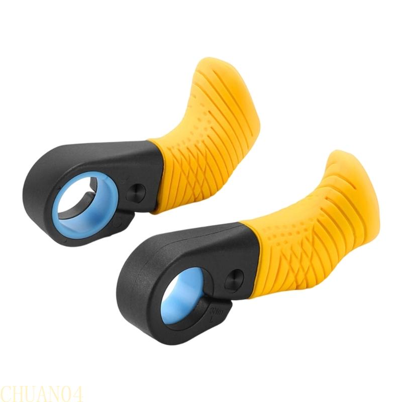 A1A2 Comfortable Bicycles Handlebars End Ergonomically Cycling Thumb Grips Universal Bike Handle Accessorie