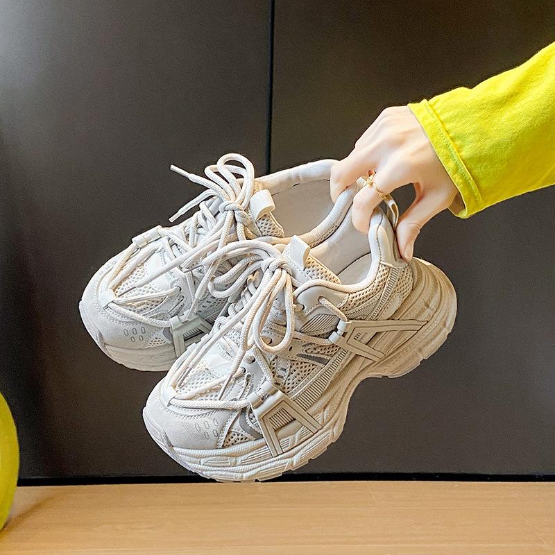 

ins Korean version of the new velvet dad shoes for women 2025 winter student sports thick-soled warm casual shoes Y1001-1 40