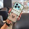 Graffiti Anti-dust Phone Case For ZTE Blade A75 4G/Z2359 TPU Couple Anti-knock Cartoon Protective Silicone Cute Durable