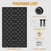 Rv Door Insulation Curtains Windproof 33X80Inch Magnetic Folding Doors Insulation Cover For Travel Outdoor Protection Camping