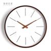 Large Soild Wood Wall Clock Modern Silent Wall Watches Home Decor Nordic Art Kitchen Clocks Bedroom Horloge Murale Gift FZ837