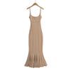 Women's Tall Fishtail Dress - Autumn/Winter Hepburn Style, Floor-Length Skirt
