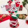 Winter Socks Christmas Stockings Floor Socks Polyester Fiber Socks For Women Girl Gift
